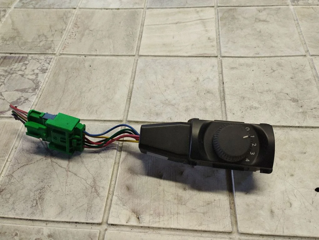 Air conditioning/heating control unit