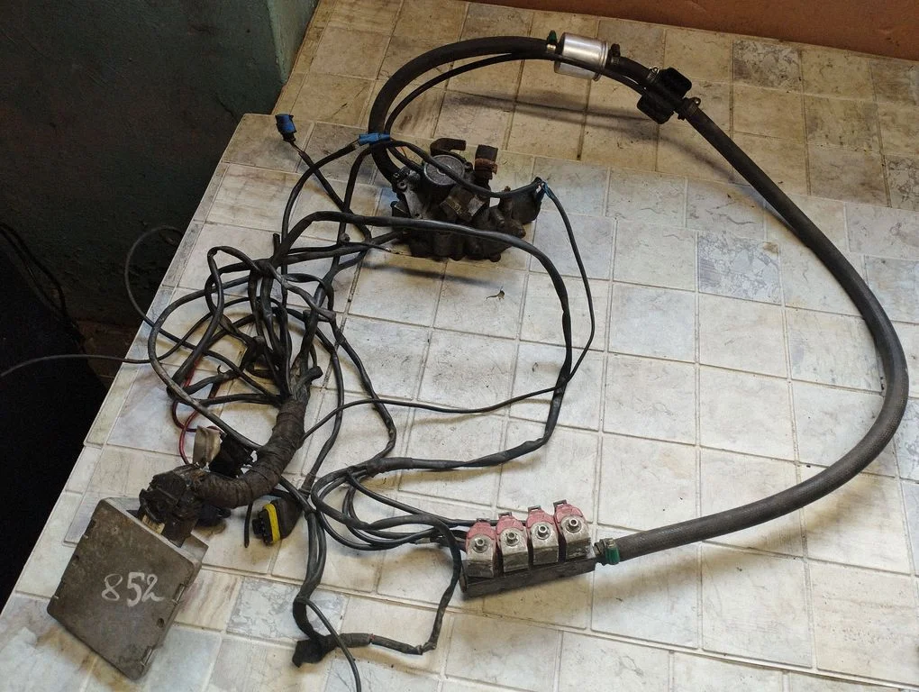 Gas equipment kit without a tank – Mitsubishi Grandis (2003-2011)