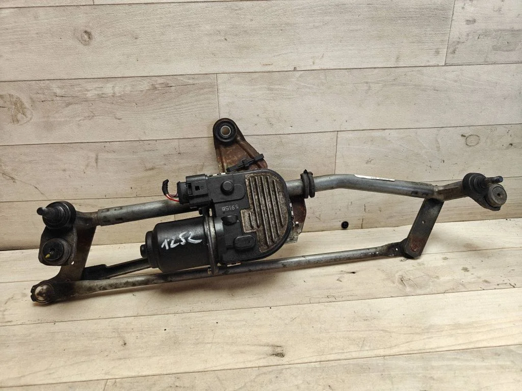 Front wiper linkage and motor 3C1955023B