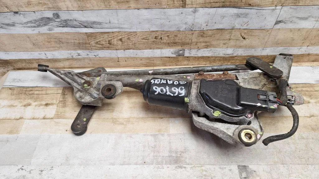 Front wiper linkage and motor 430334826