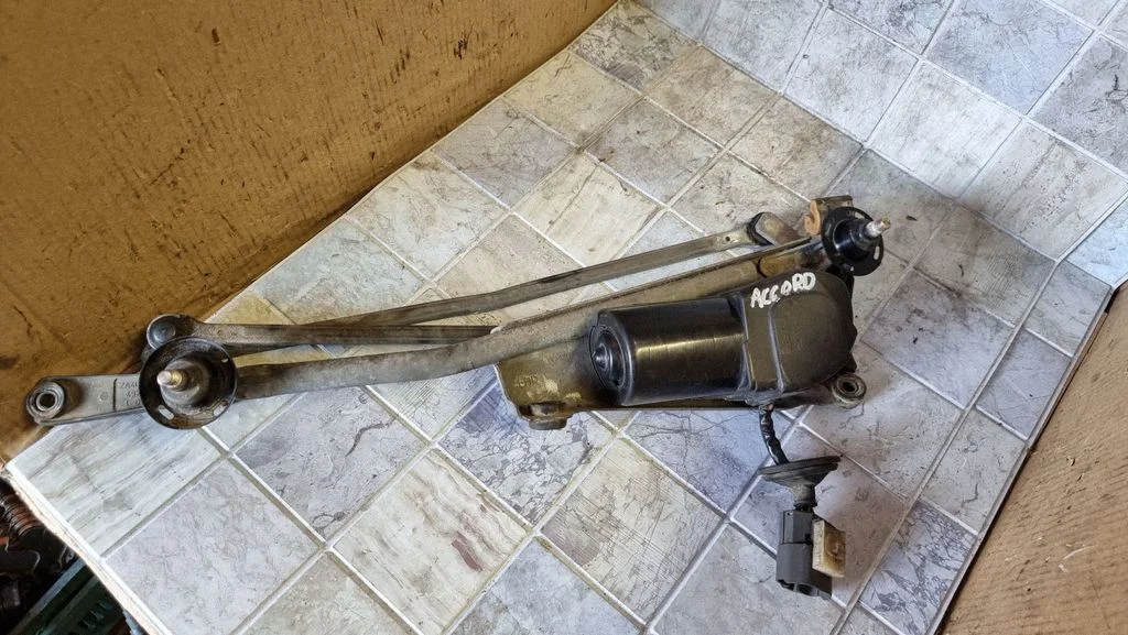 Front wiper linkage and motor 54503711