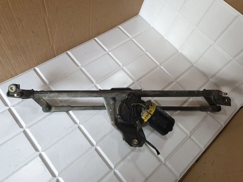 Front wiper linkage and motor 1H1955603