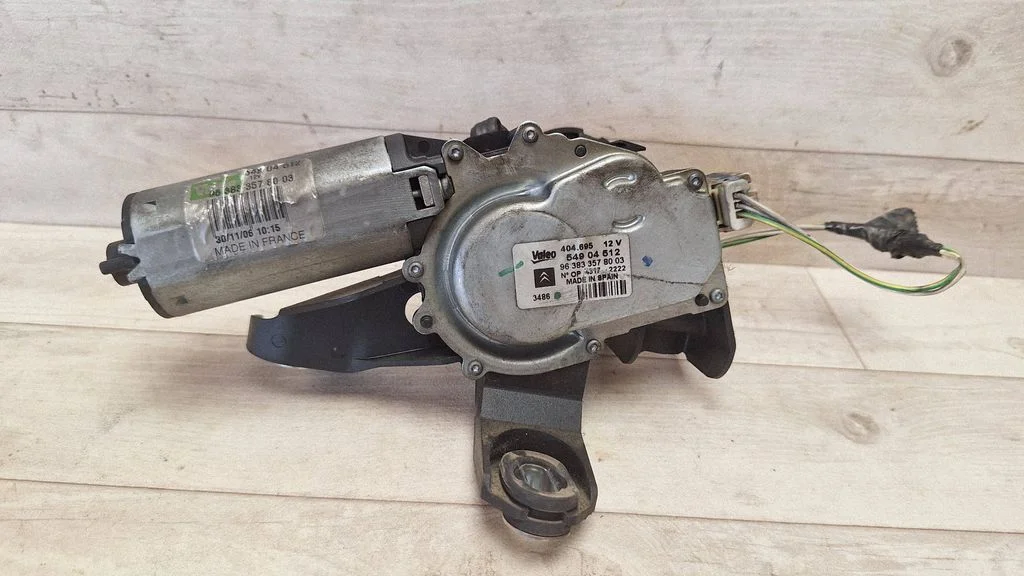 Rear window wiper motor 9638335780