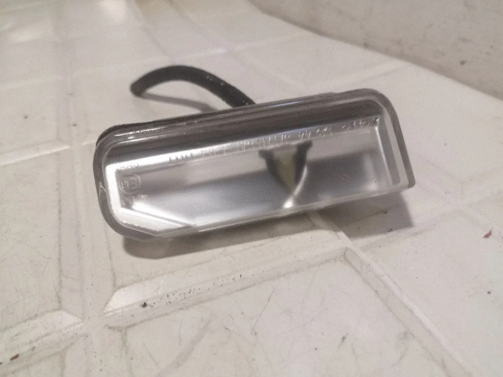 Number plate light 0651