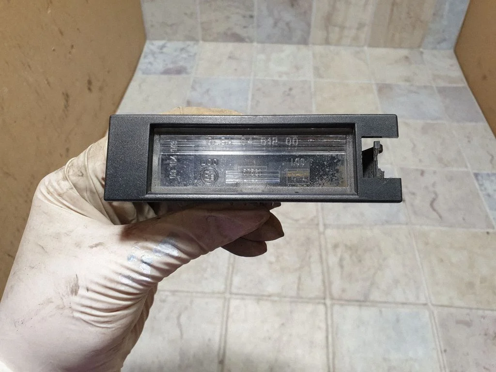Number plate light 09164143