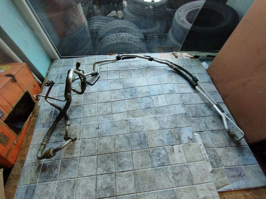 Air conditioning (A/C) pipe/hose – Opel Vectra C (2005-2009)