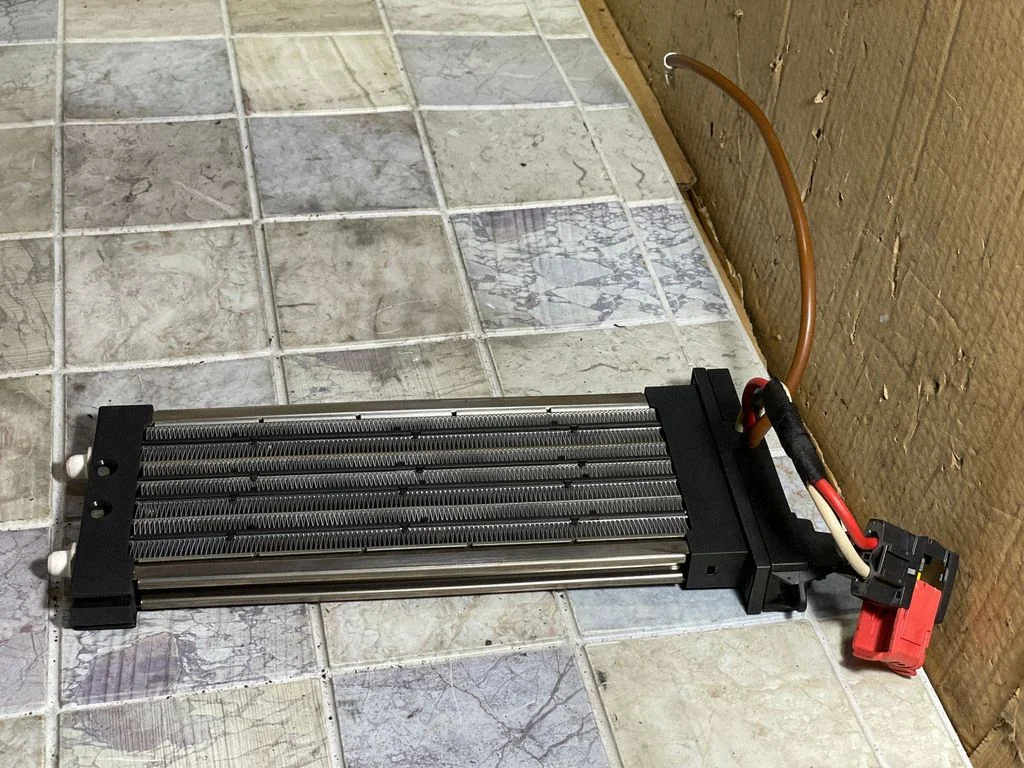 Electric cabin heater radiator 666908DE