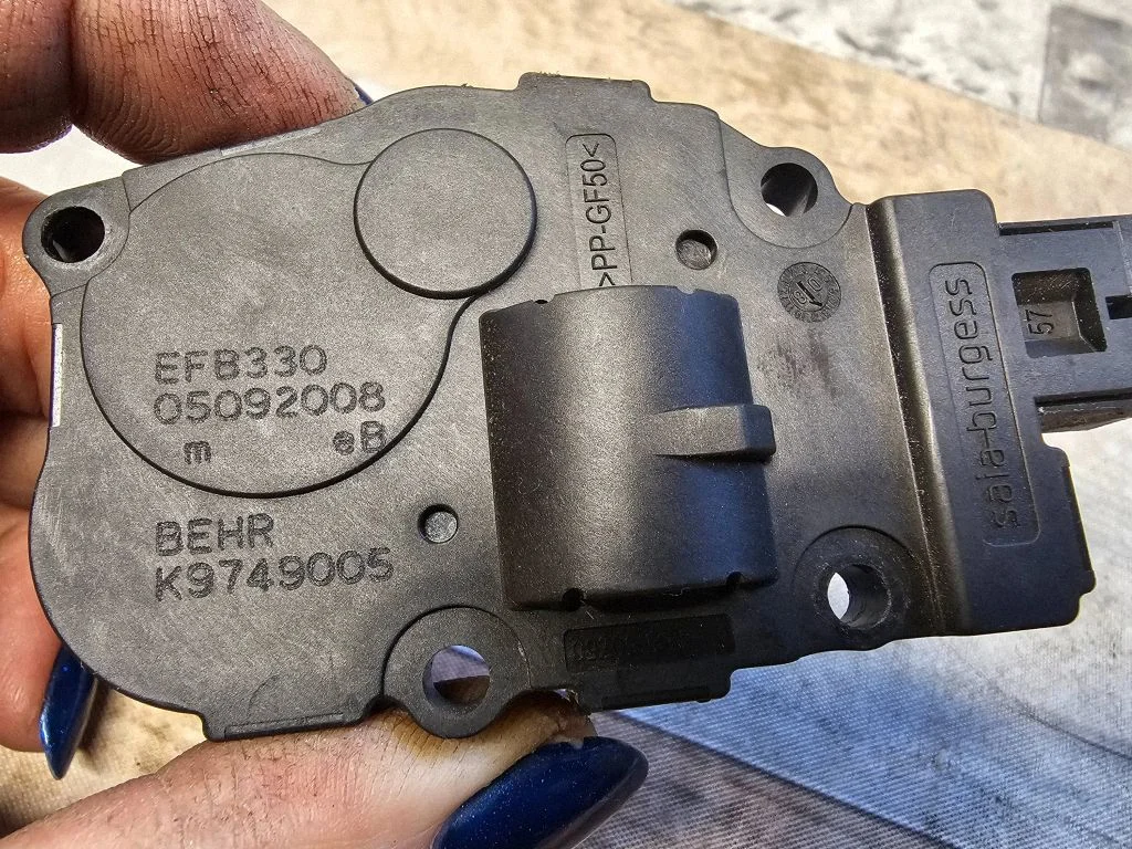 Air flap motor/actuator K9749005