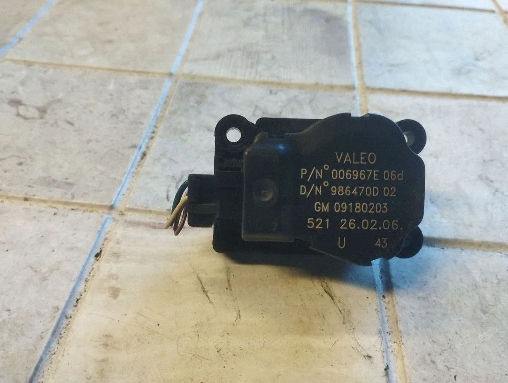 Air flap motor/actuator 09180203