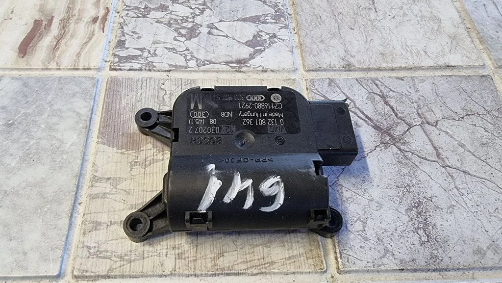 Air flap motor/actuator 3C0907511A