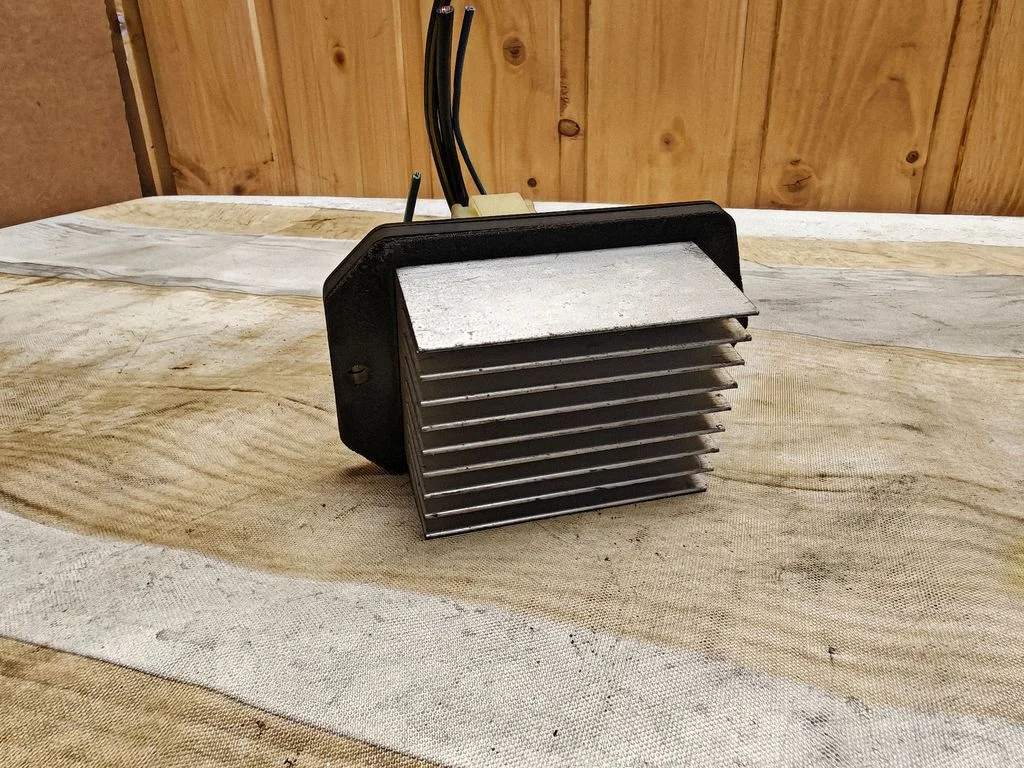 Heater blower motor/fan resistor 0778000780