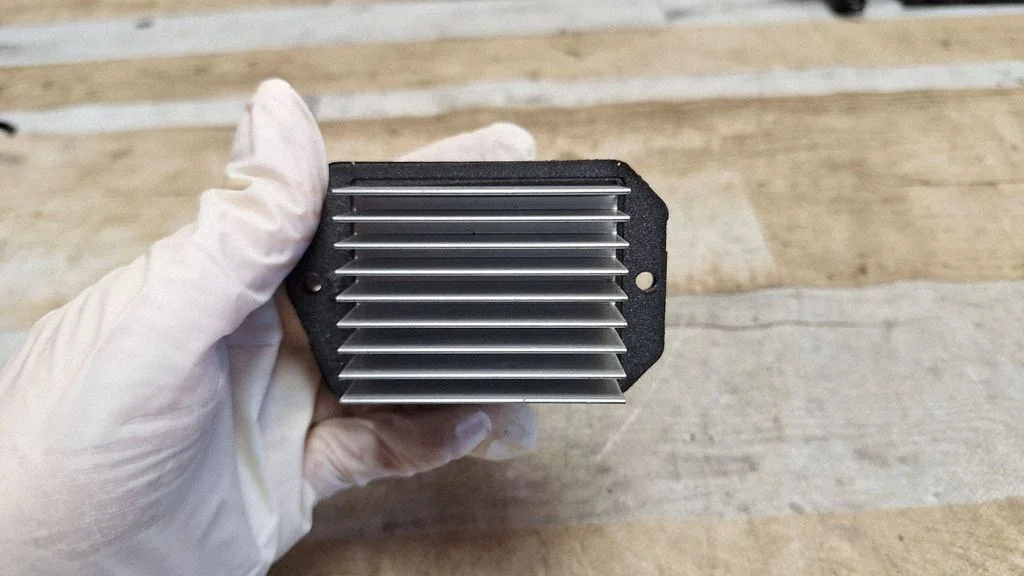 Heater blower motor/fan resistor 0778000780