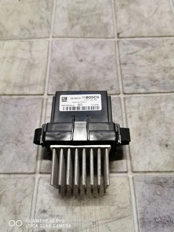 Heater blower motor/fan resistor – Opel Insignia A (2008-2017)