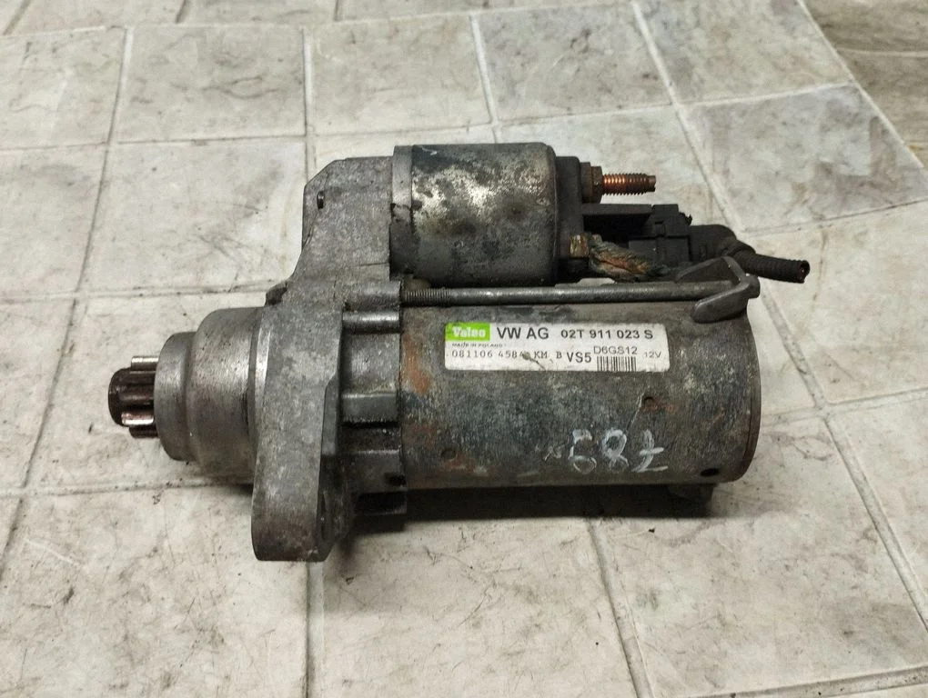 Starter motor 02T911023S
