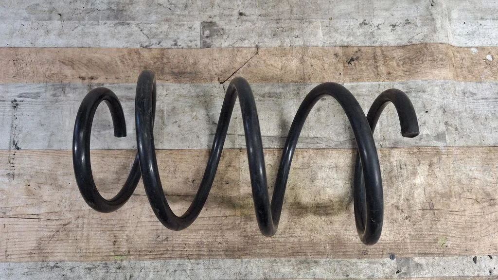 Front coil spring