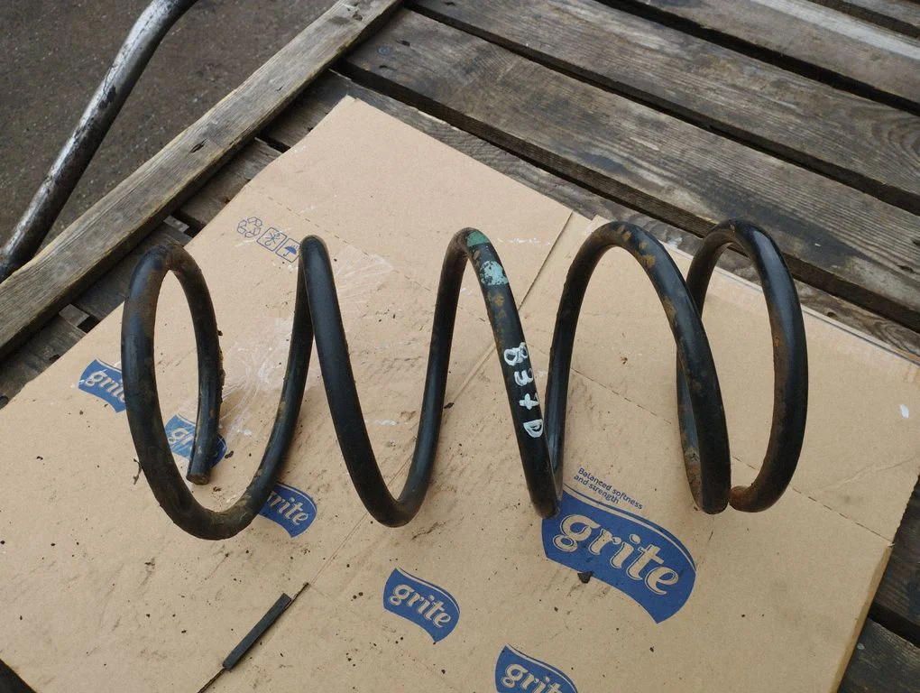 Front coil spring