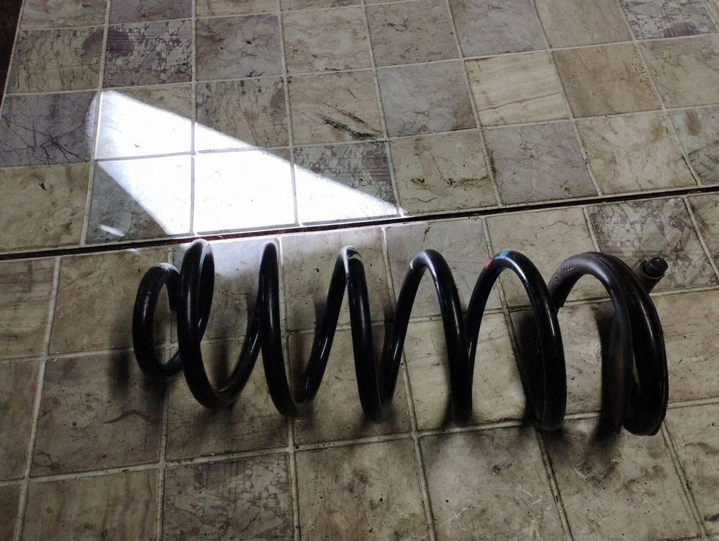 Front coil spring