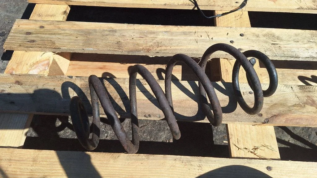 Rear coil spring