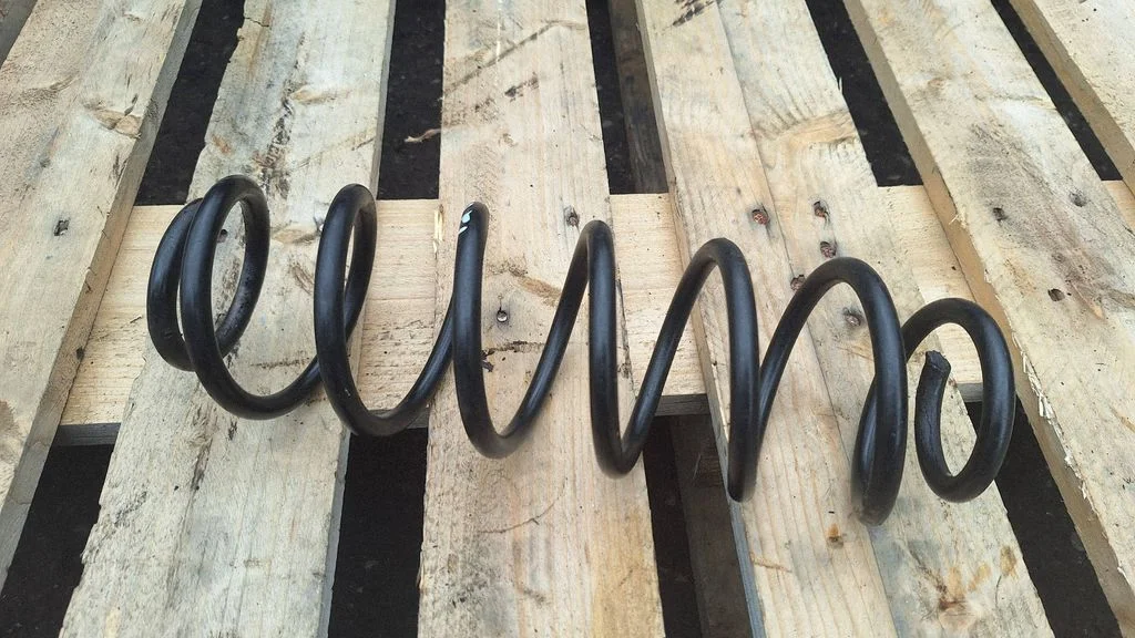 Rear coil spring