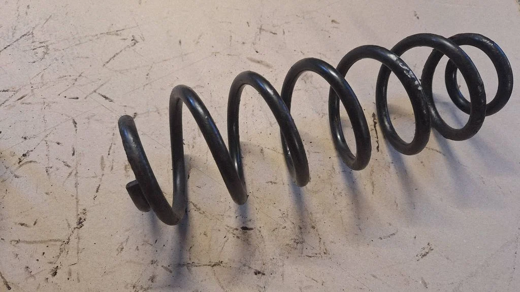 Rear coil spring