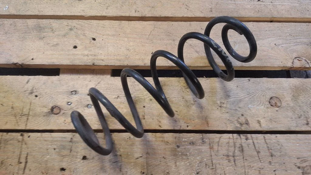 Rear coil spring