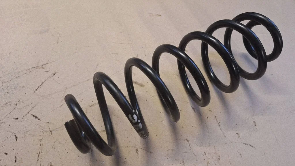 Rear coil spring
