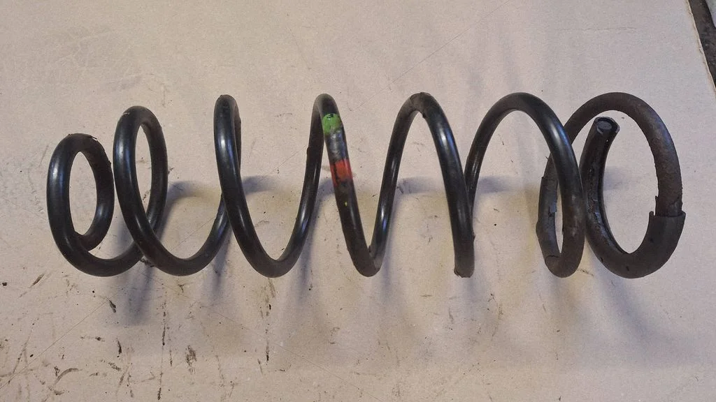 Rear coil spring