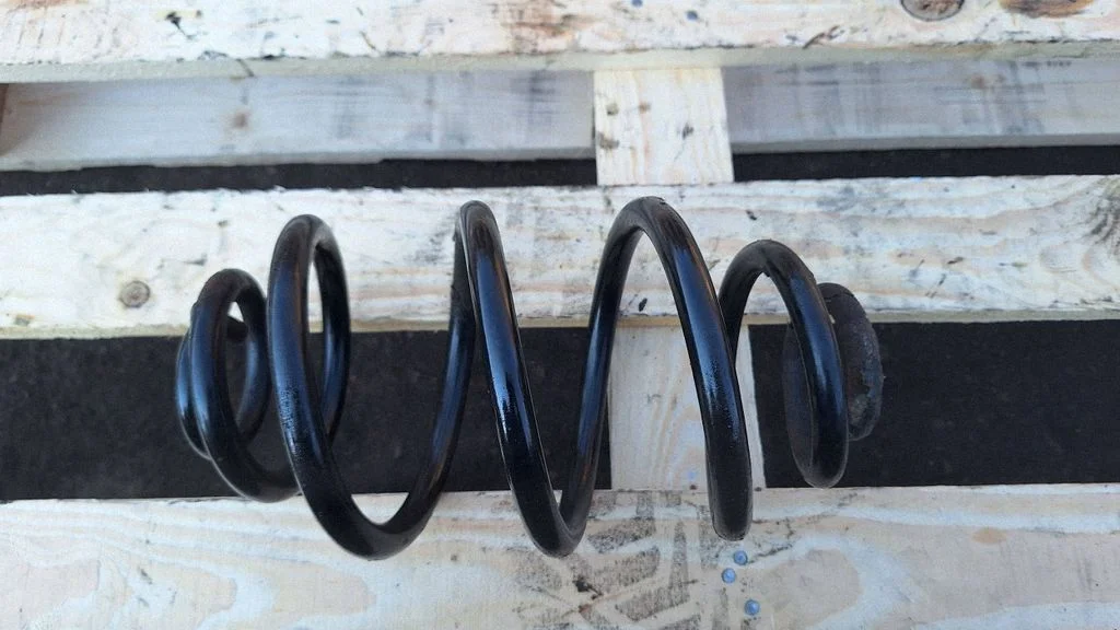 Rear coil spring