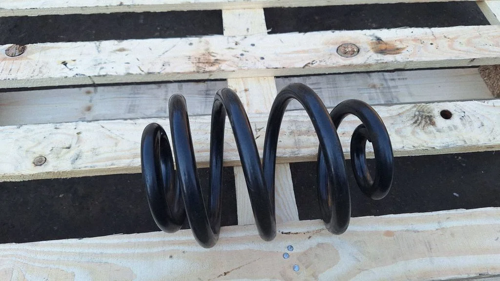 Rear coil spring