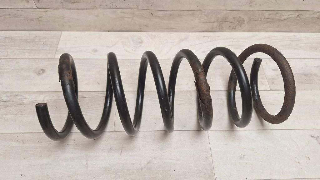 Rear coil spring