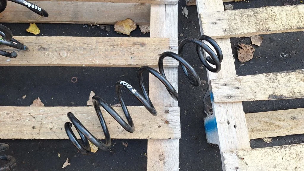 Rear coil spring