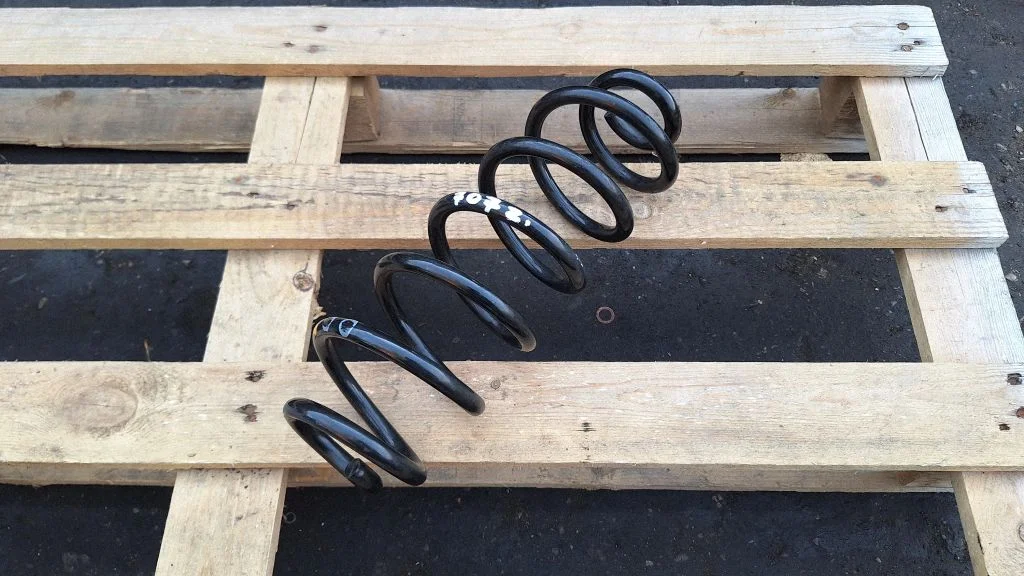 Rear coil spring