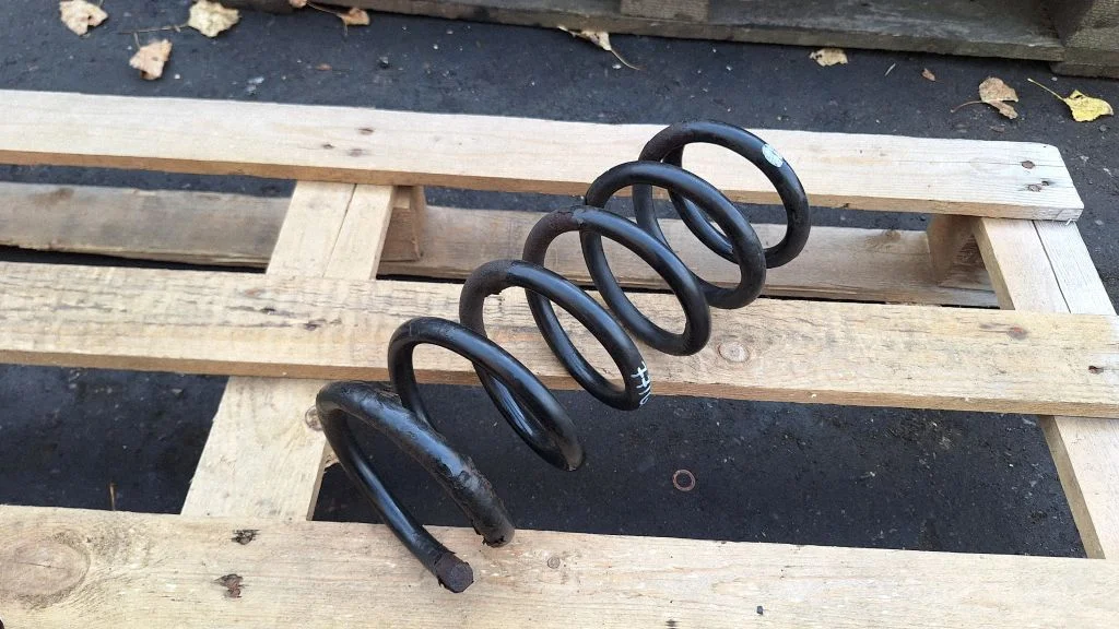 Rear coil spring