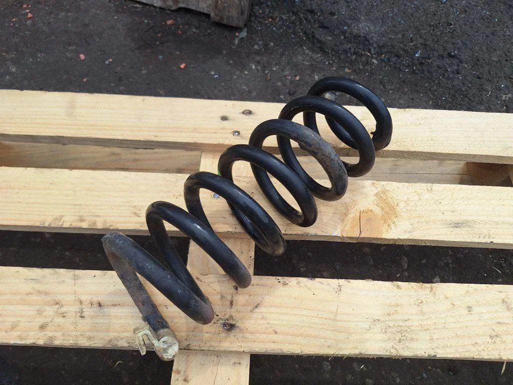 Rear coil spring