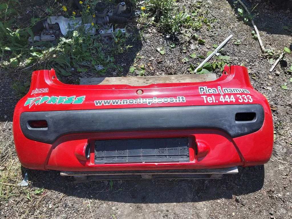 Rear bumper 16013010XX00 – Citroen C1 (2006-2013)
