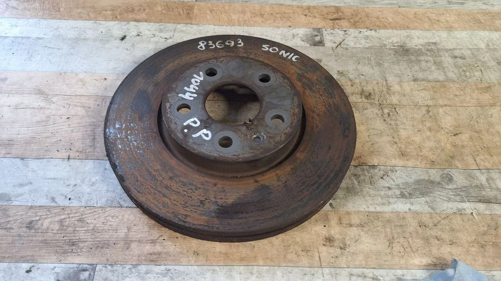 Front brake disc