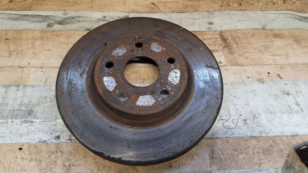 Front brake disc