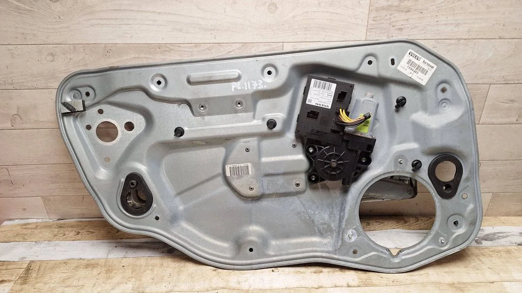 Front door window regulator with motor 30753143