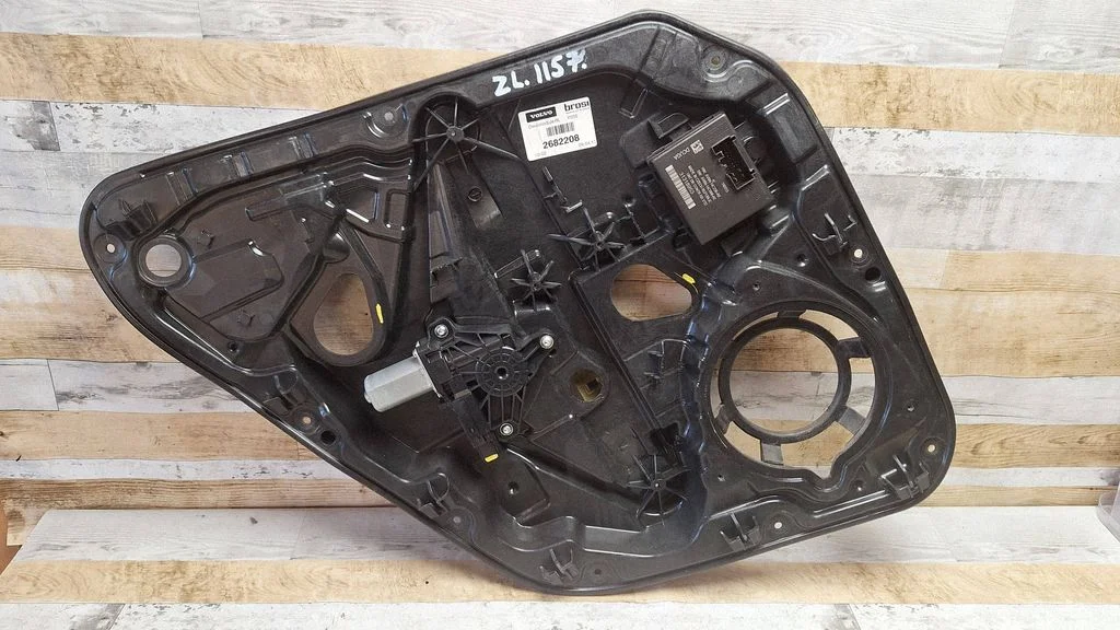 Rear door window regulator with motor 31276217
