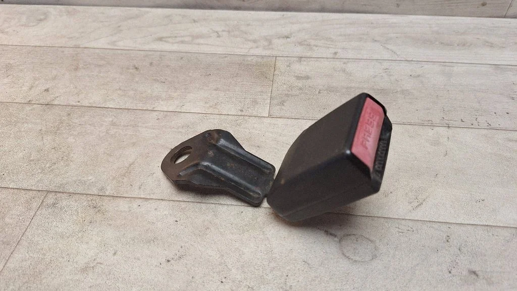 Rear seatbelt buckle – rear left