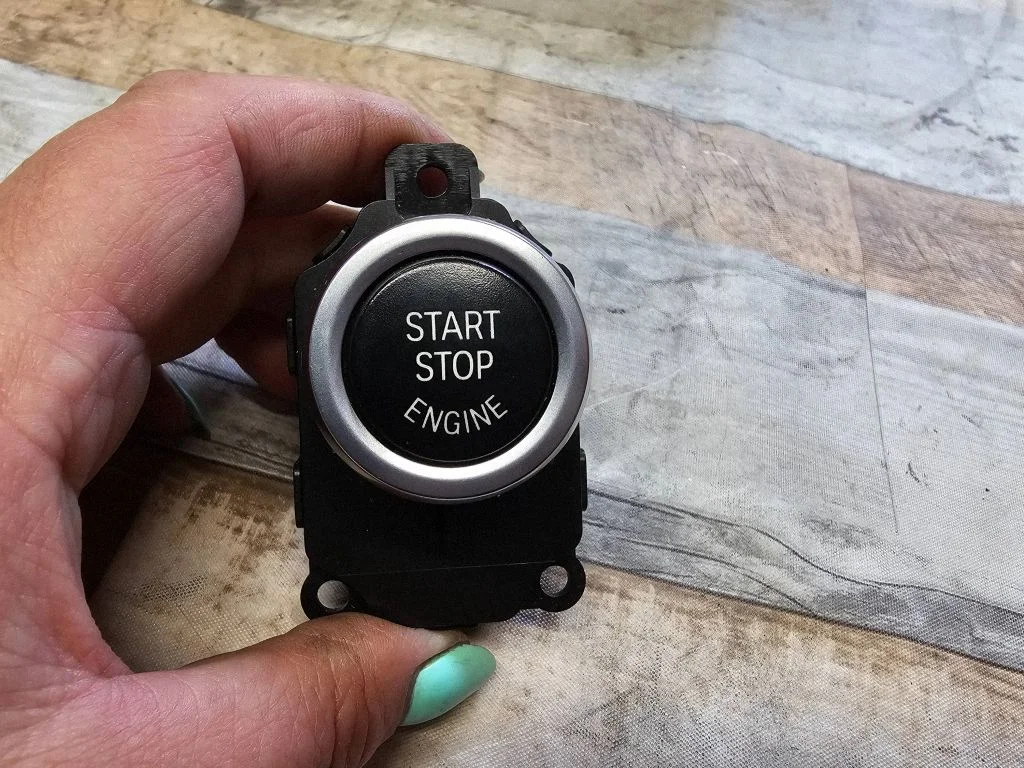 Engine start stop button switch – BMW 7 Series F01 F02 F03 F04 (2008-2016)