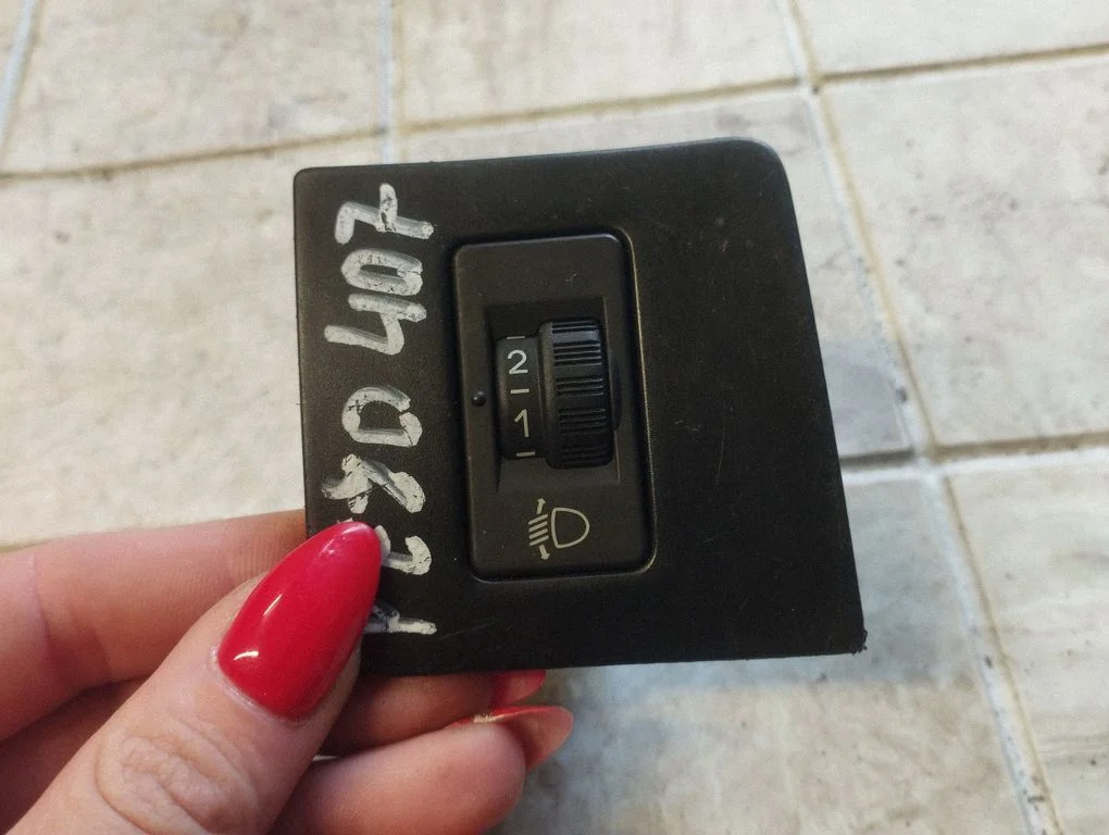 Lukturu augstuma regulēšanas slēdzis 9646850777