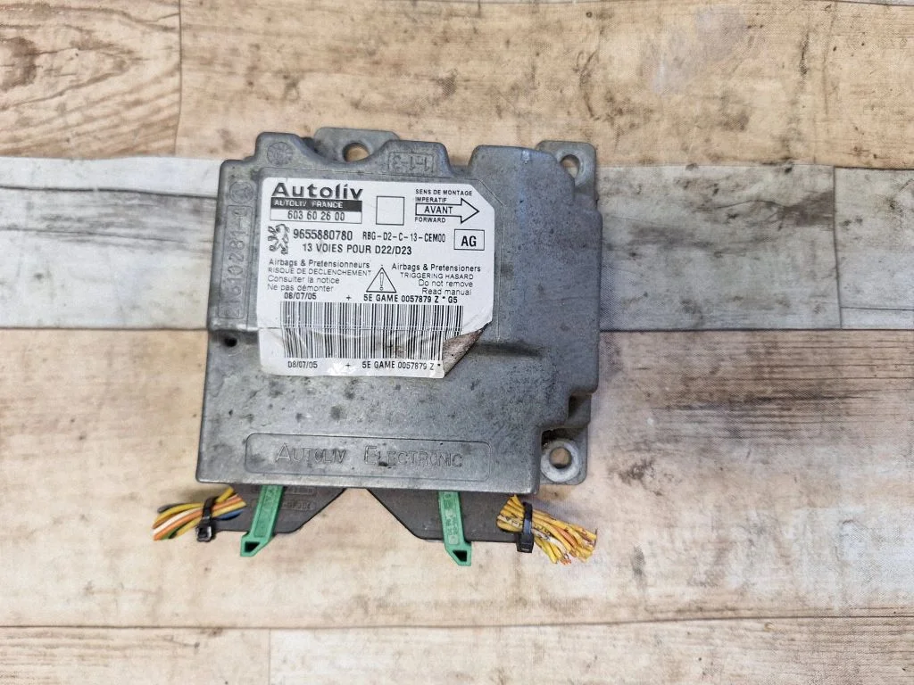 Airbag control unit/module 9655880780