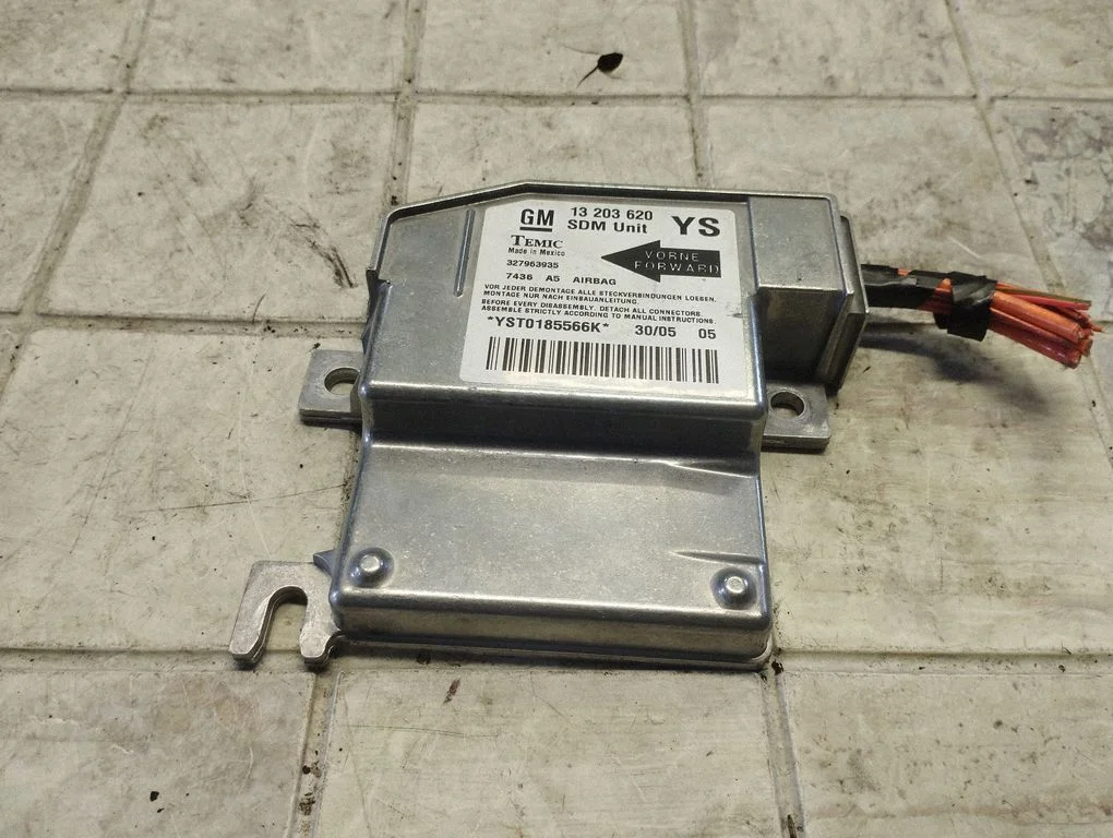 Airbag control unit/module – Opel Meriva A (2003-2010)