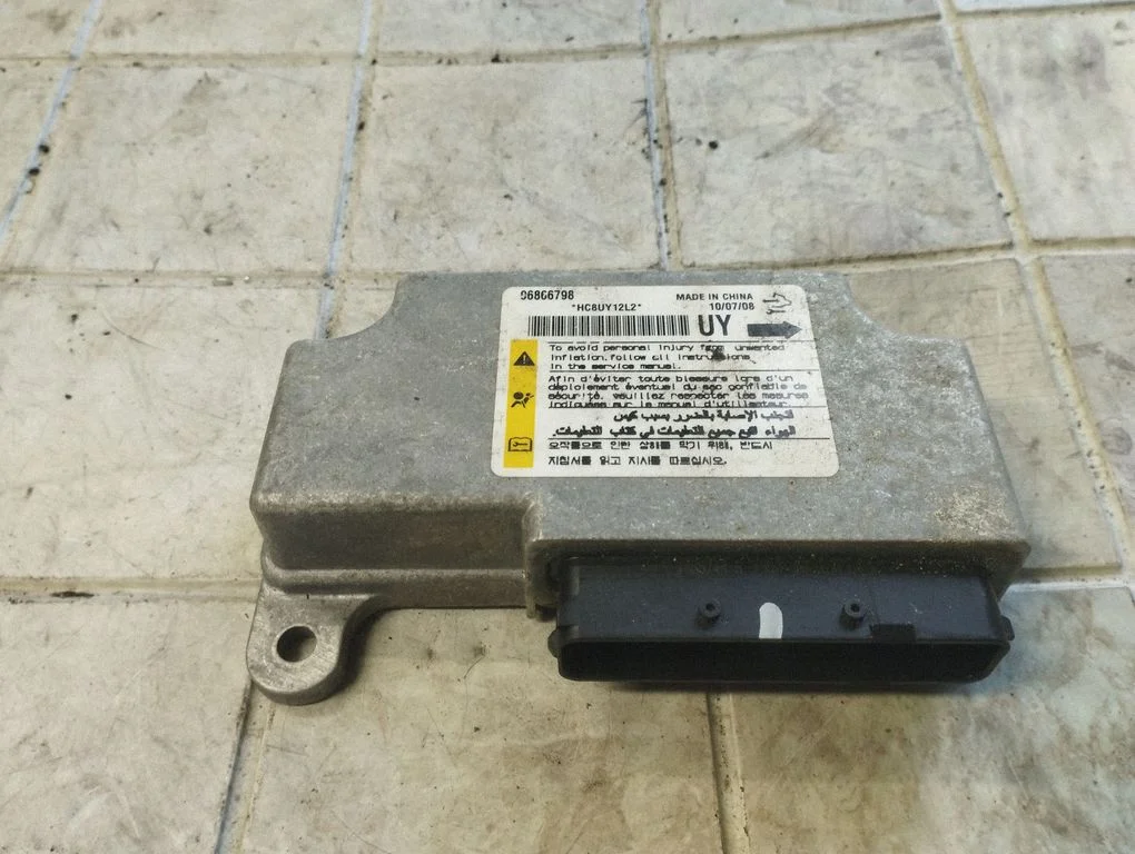 Airbag control unit/module 96866798