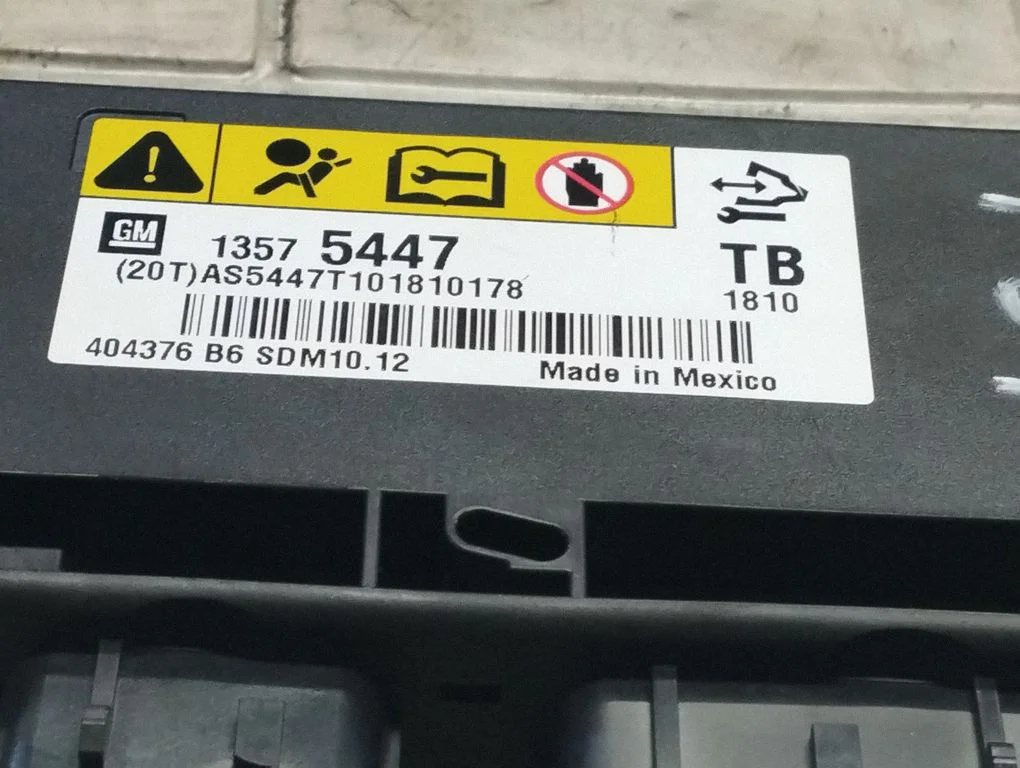 Airbag control unit/module – Opel Insignia A (2008-2017)