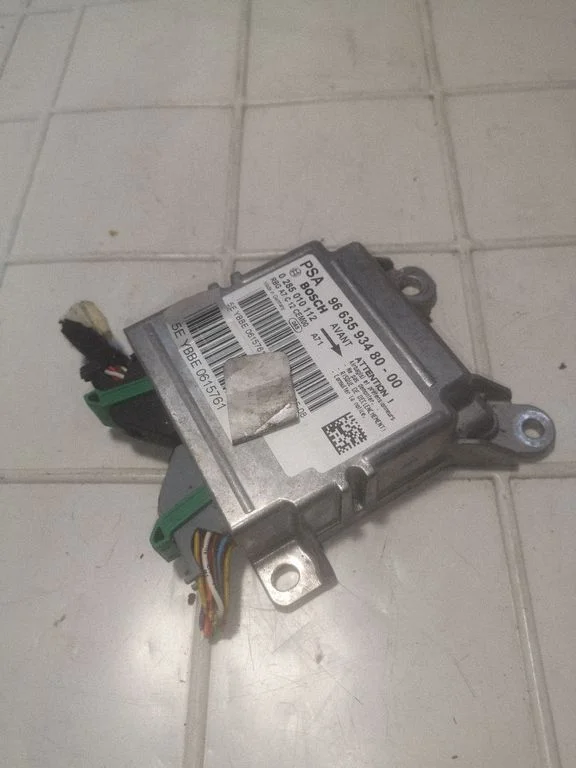 Airbag control unit/module 9663593480