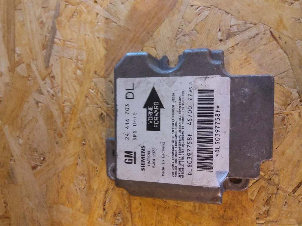 Drošības spilvenu vadības bloks – Opel Astra G (1998-2009)