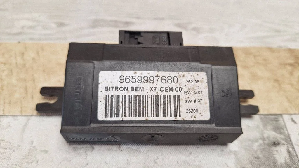 Other control units/modules 9659997680
