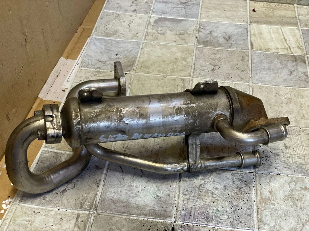 EGR valve cooler